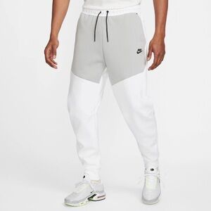 Nike Sportswear Tech Fleece Joggers CU4495-133 White/Grey Pants Mens Size 3XL